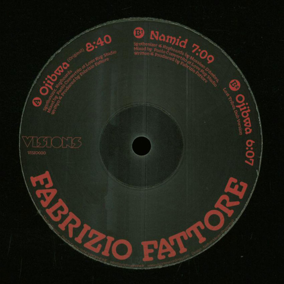 Fabrizio Fattore - Ojibwa predaj vinyl lp platni