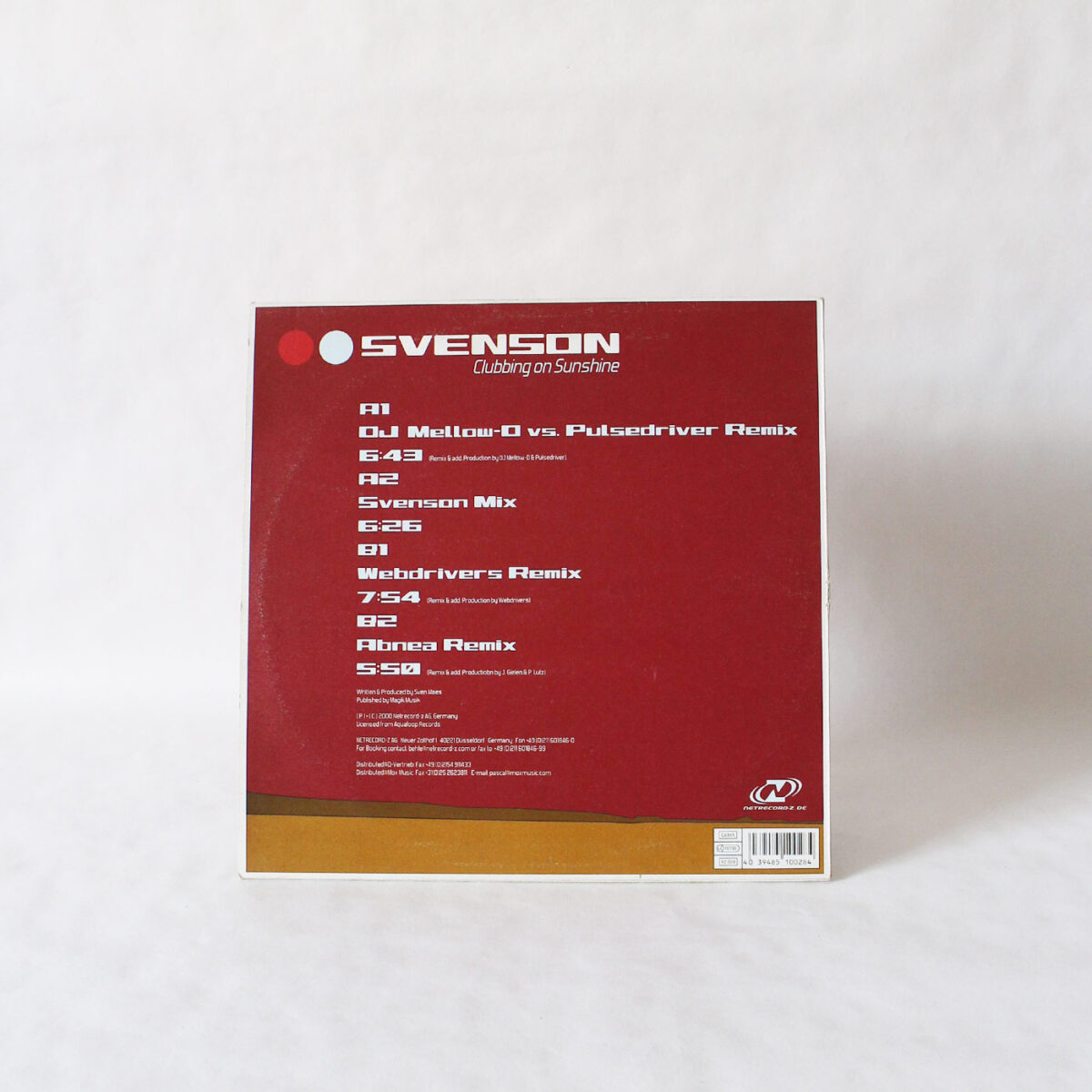 Svenson - Clubbing On Sunshine vinyl Bazar LP platní