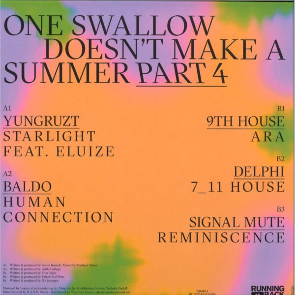 Various - One Swallow Doesn't Make A Summer Part 4 Vinyl