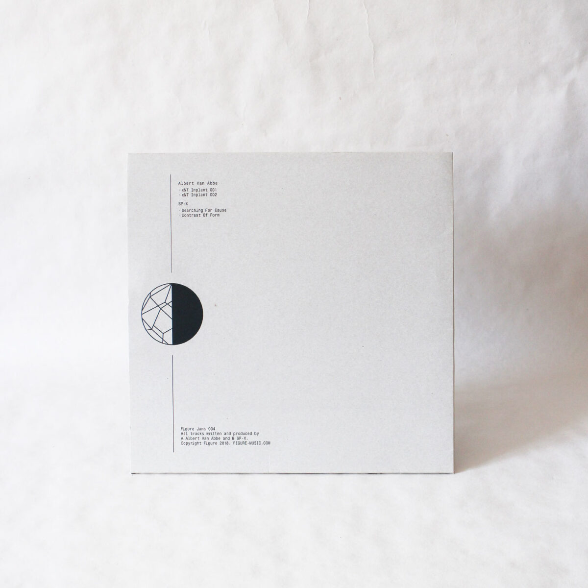 Albert Van Abbe SP-X - Figure Jams 004 Vinyl Second Hand Techno