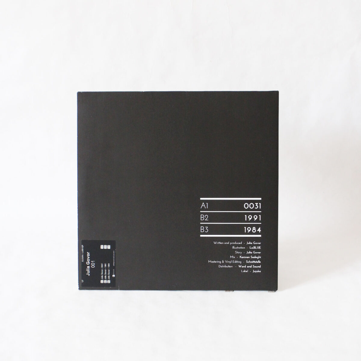 Julia Govor - Jujuka 01 Vinyl Second Hand Techno