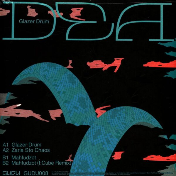 Dea - Glazer Drum EP Vinyl Deep House Electro House Tech House Nu-Disco