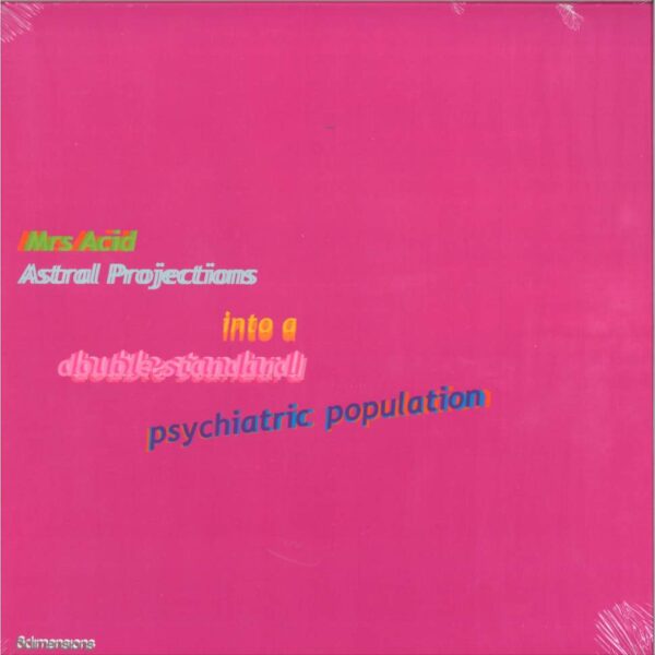 Jing - Psychiatric Population (Vinyl) Acid Techno Ambient Techno