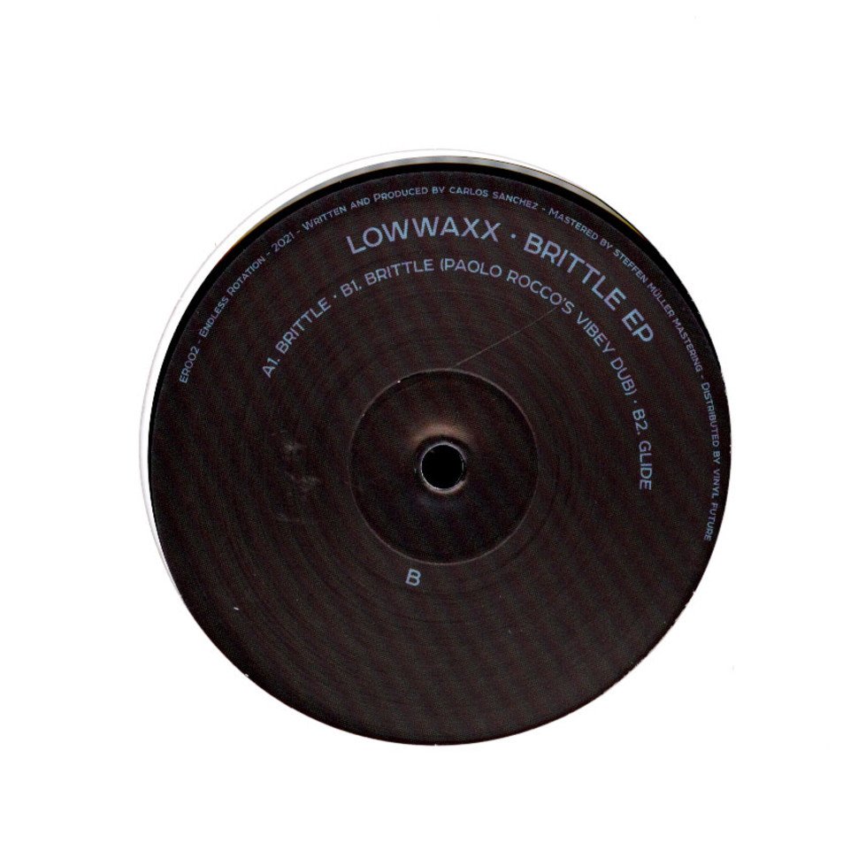 Lowwaxx - Brittle EP (Vinyl) Minimal Techno Tech House