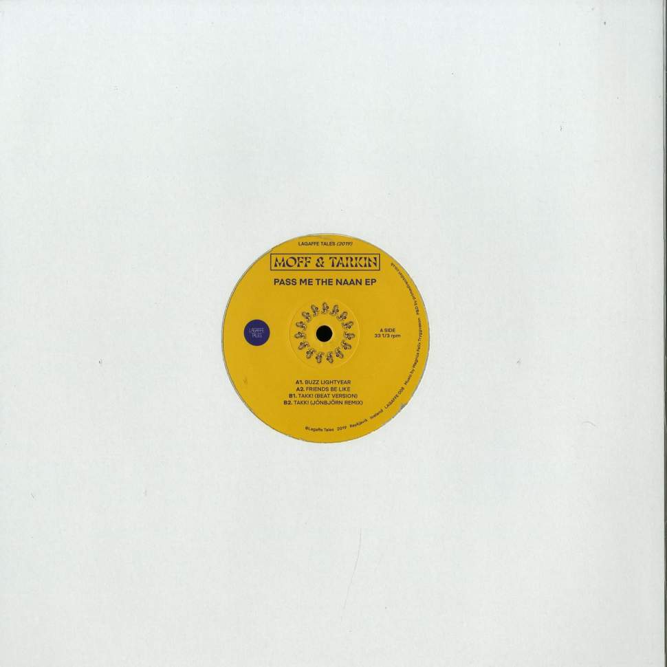 Moff & Tarkin – Pass Me The Naan EP (Vinyl) Deep House Disco Nu Disco