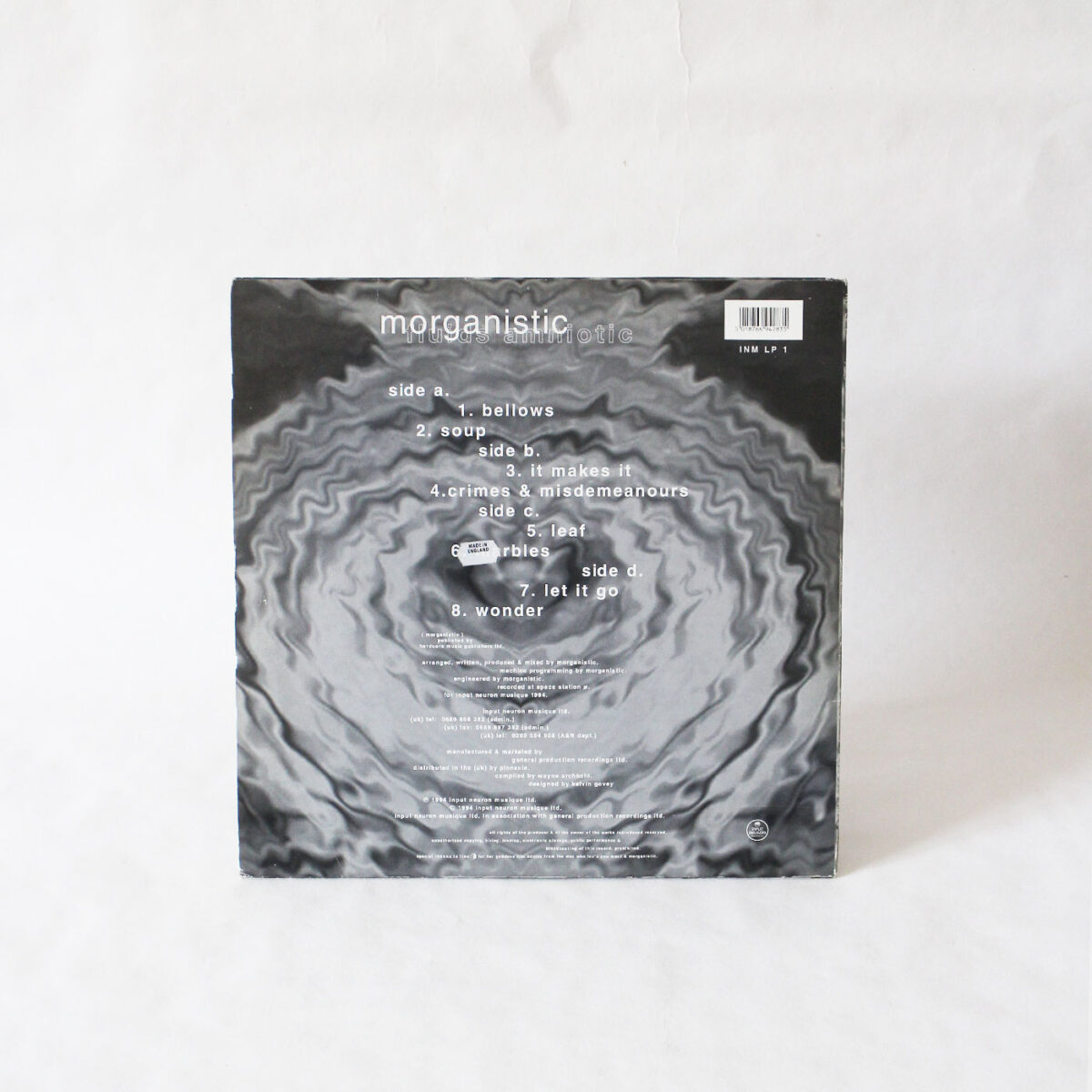 Morganistic - Fluids Amniotic (Vinyl Second Hand) Techno