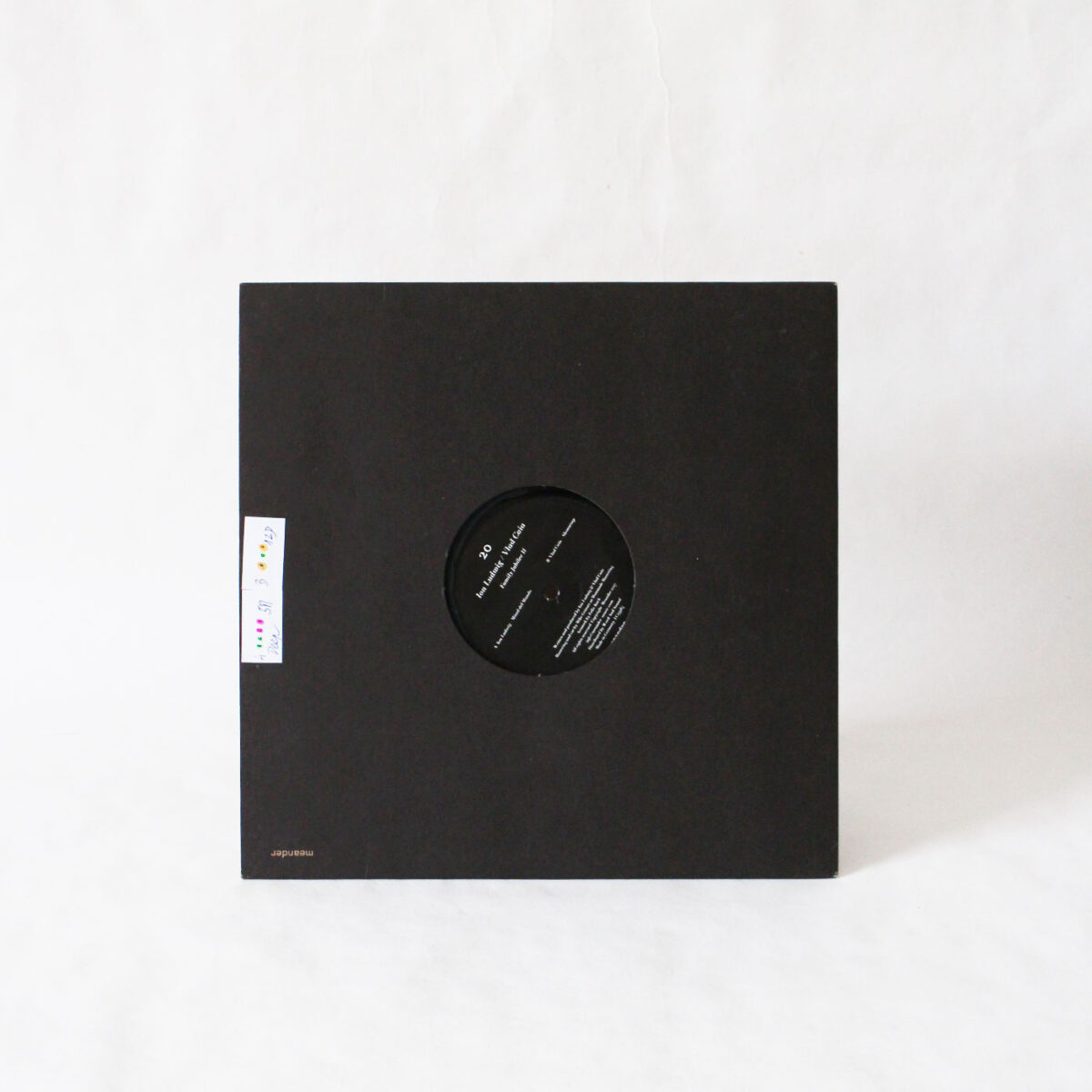 Ion Ludwig Vlad Caia - Family Jubilee II (Vinyl Second Hand) Minimal Techno House Meander – MEANDER 20.1