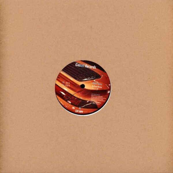 Alex Noto - 9.9.3. EP (Vinyl) Deep House Gasoil records – GR004