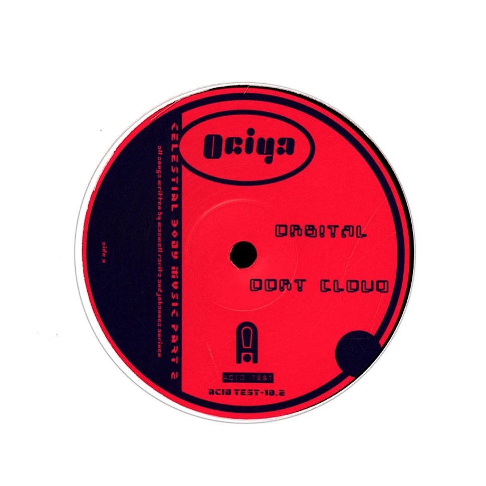 Ociya - Celestial Body Music Part 2 (Vinyl) Deep House Acid House Breaks Acid Test – AcidTest018.2