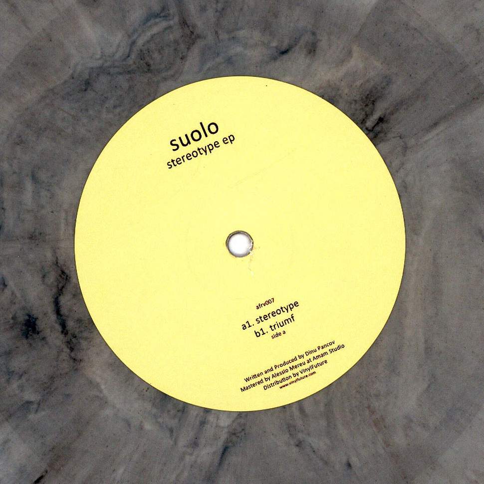 Suolo - Stereotype Ep (Vinyl) Minimal House Aforisme – AFRV007