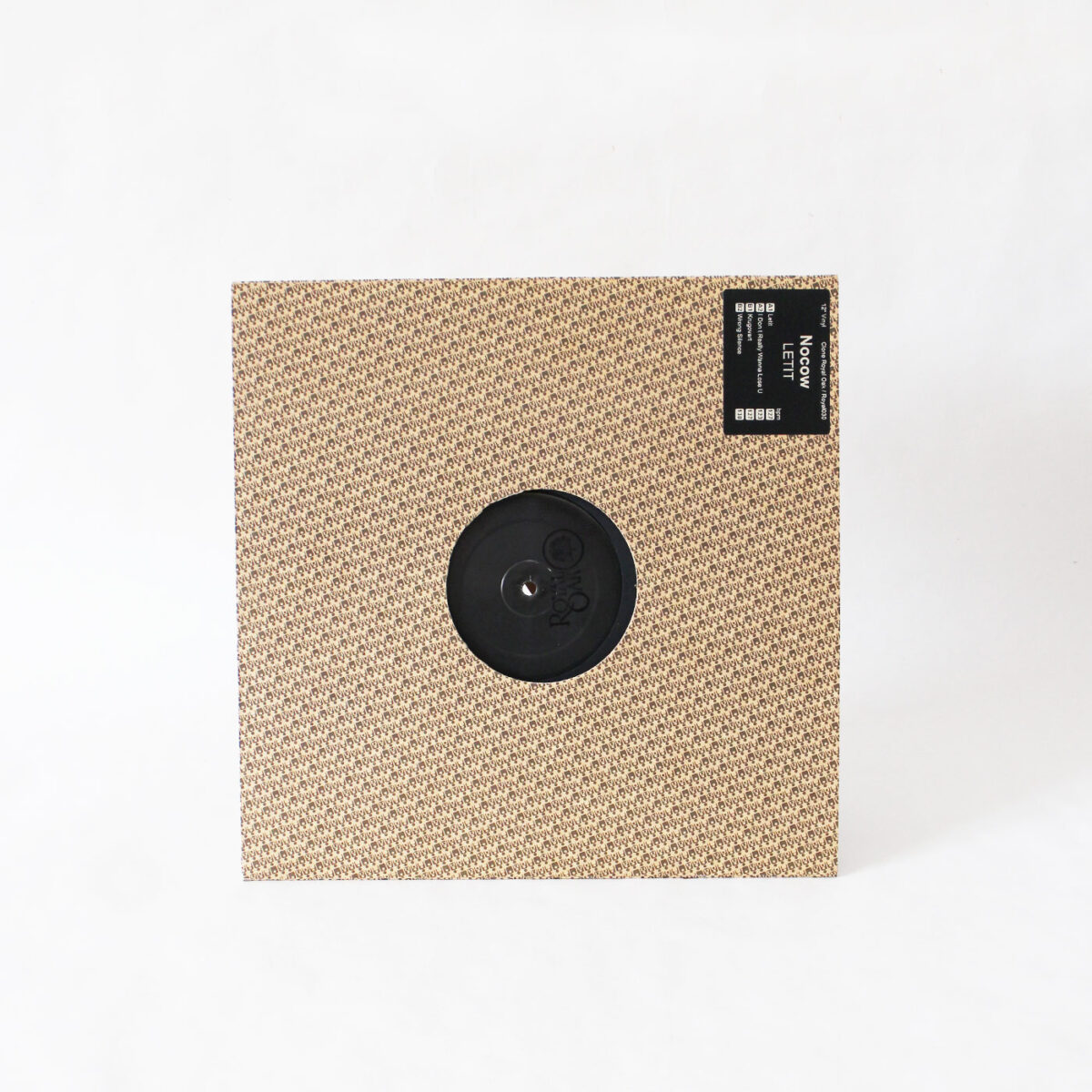 Nocow - Letit (Vinyl Second Hand) Chicago House Detroit House Royal Oak – Royal 30