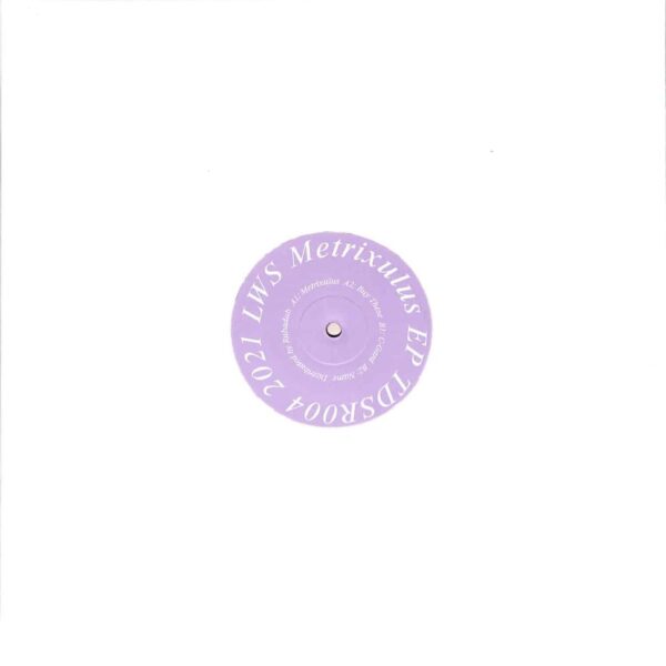 LWS - Metrixulus EP (Vinyl) Techno Bass Tdsr – TDSR004