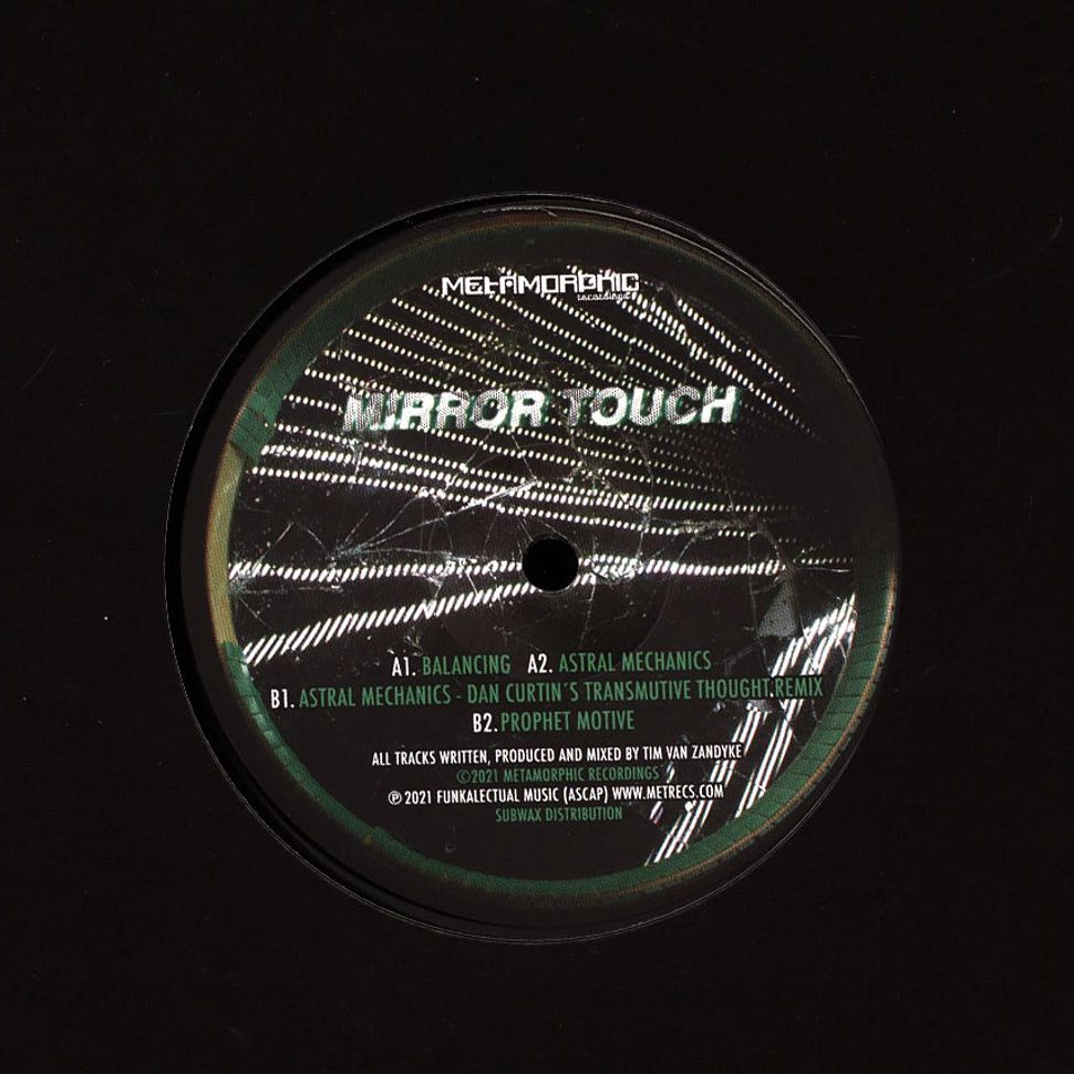 Mirror Touch ‎- Balancing EP (Vinyl) Techno Detroid House Tech House Metamorphic Recordings – MET038