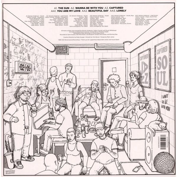 Secret Night Gang - Secret Night Gang (LP) (Vinyl) Jazz Fusion Brownswood Recordings – BWOOD261LPN