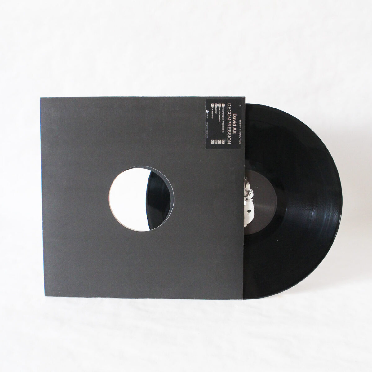 David ATT - Decompression (Vinyl Second Hand) Techno Studio 14 – ST.14.25