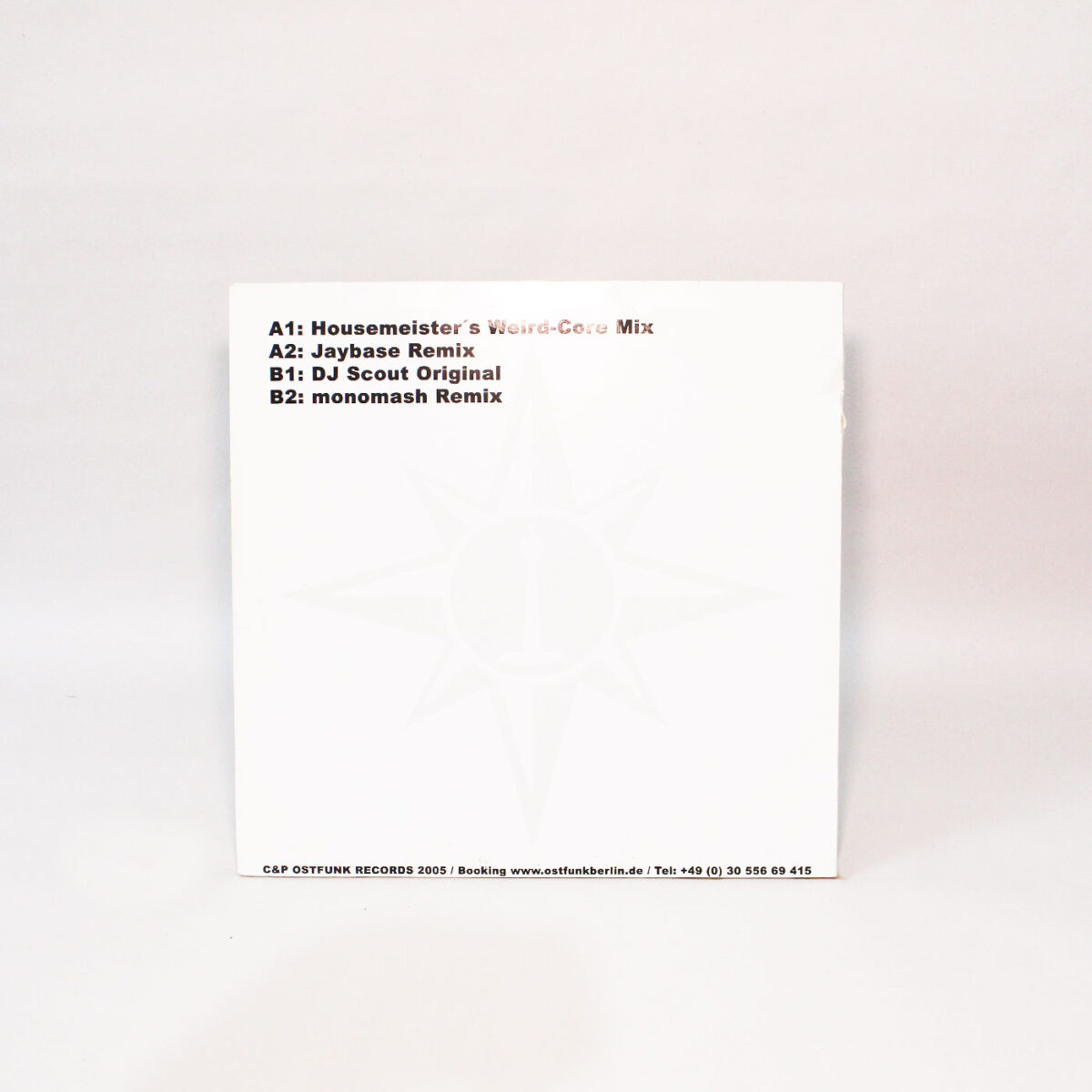 Monomash & JayBase - Juno Trip 2005 (Vinyl Second Hand) Techno Ostfunk Records – Ostfunk 002