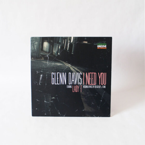 Glenn Davis feat. Lady T - I Need You (Vinyl Second Hand) Deep House Vocal House Deeper Groove Recordings – DG001 - divert records