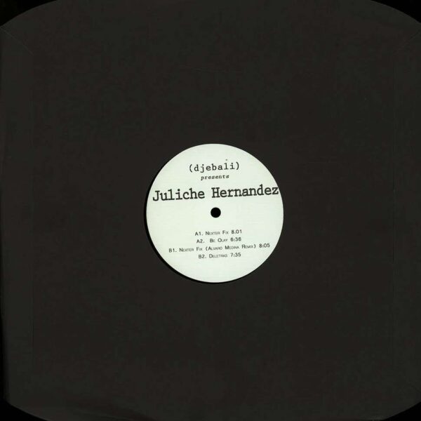 Djebali Presents Juliche Hernandez EP Alvaro (Vinyl) Deep House Minimal House Tech House Djebali – DJEBPR012