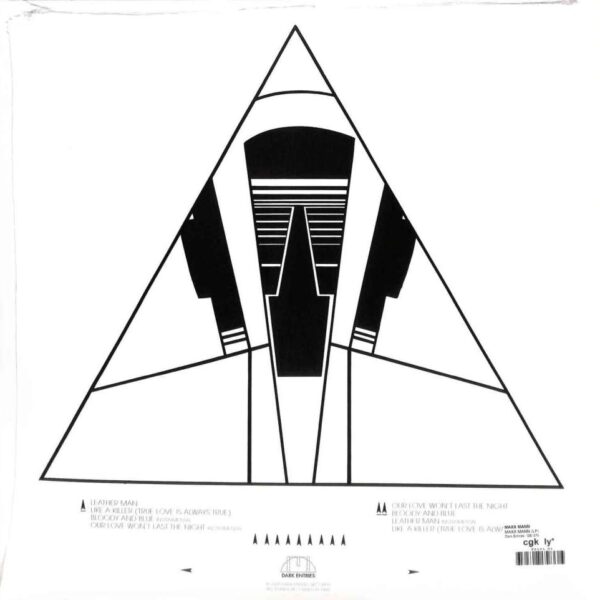 Maxx Mann - Maxx Mann LP (Vinyl) New Wave Synth-pop Dark Entries – DE-270