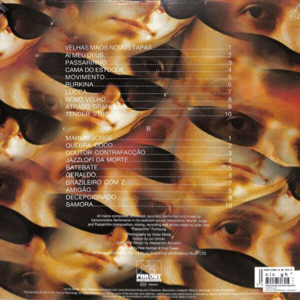 Vasconcelos Sentimento - Furto LP (Vinyl) Jazz Far Out Recordings – FARO226LP