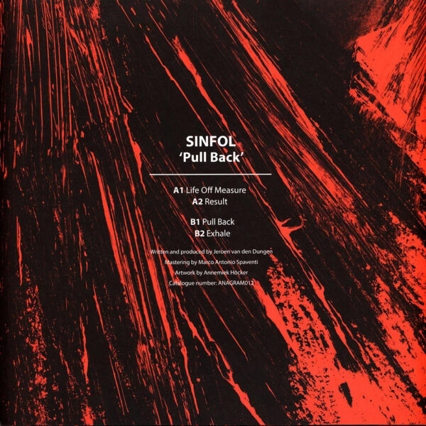 Sinfol ‎- Pull Back (Vinyl) Acid Techno Anagram – Anagram012