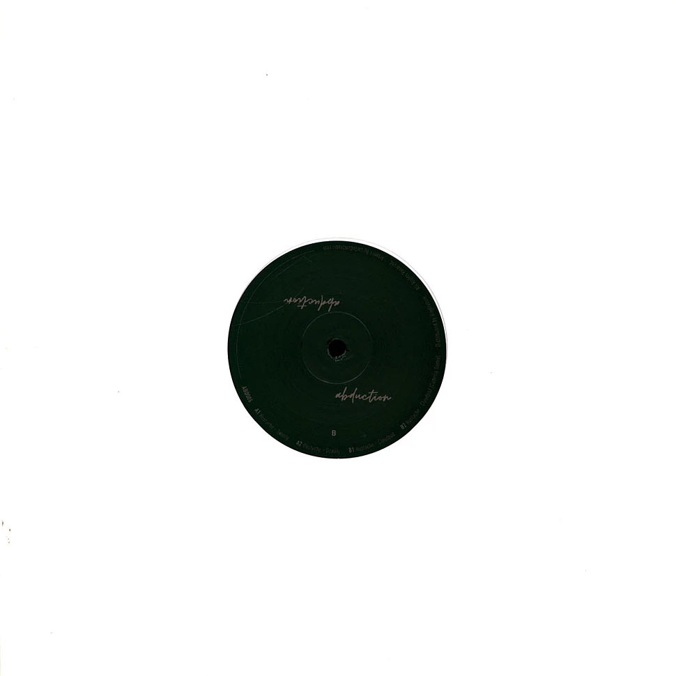 Hustache - Abduction006 (Vinyl) Minimal House Tech House Abduction – ABD006