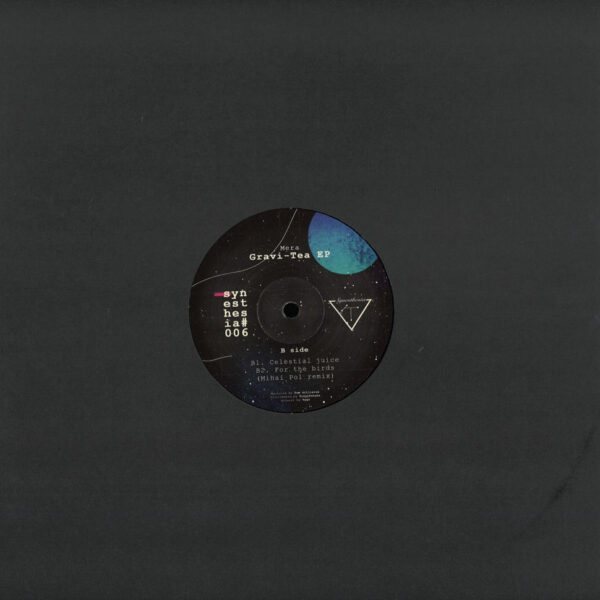 Mera - Gravi - Tea Ep (Vinyl) Minimal House Tech House Synesthesia ‎– SYNSTH006