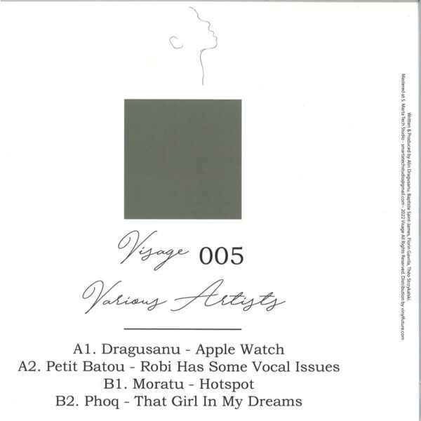 Various - Visage 005 (Vinyl) Minimal House Tech House Visage LTD ‎– VISAGE005