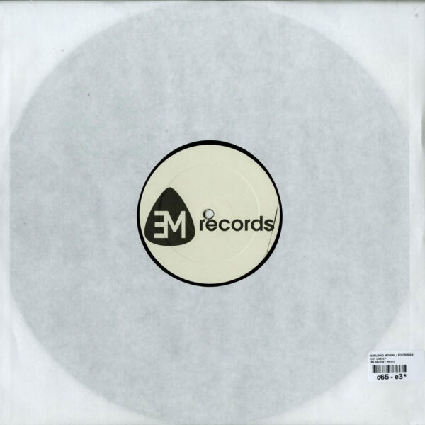 Emiliano Morini Ed Friman - Cut Live EP (Vinyl) Minimal Techno Experimental ME Records – ME001