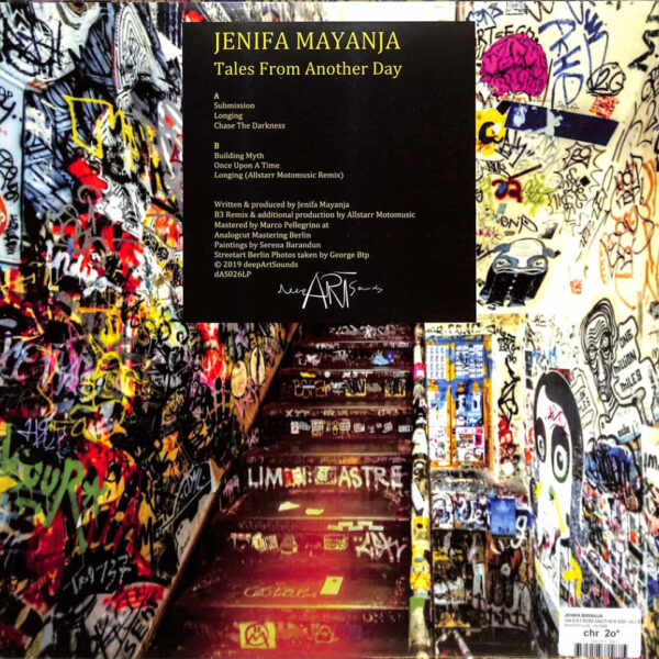 Jenifa Mayanja - Tales From Another Day (Vinyl) Deep House Jazzy House Downbeat deepArtSounds ‎– dAS026LP