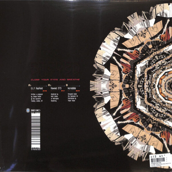 Steven Rutter - Close Your Eyes And Breathe (Vinyl) De:tuned – ASGDE033 Electronics Ambient Bleep
