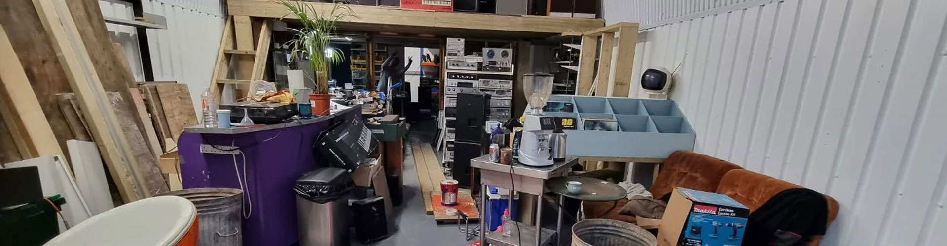 Located in Deptford, the shop buys and sells musical instruments, studio gear, vintage electronics, hi-fi, records and cameras—and stocks everything ranging from basic Casiotones to top-of-the-range Moog synthesisers.