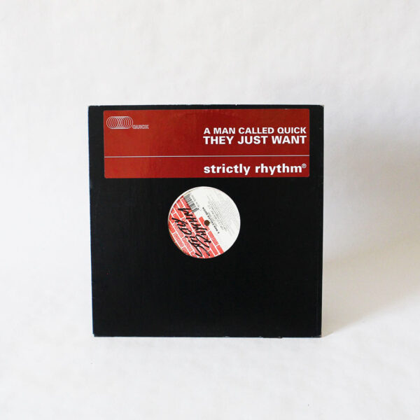 A Man Called Quick - They Just Want (Vinyl Second Hand) House Music Strictly Rhythm – SR12590
