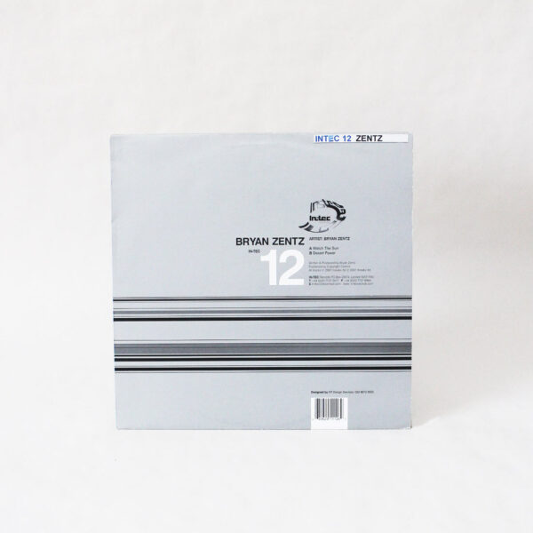 Bryan Zentz - Watch The Sun (Vinyl Second Hand) Techno Tech House Intec Records – IN-TEC12