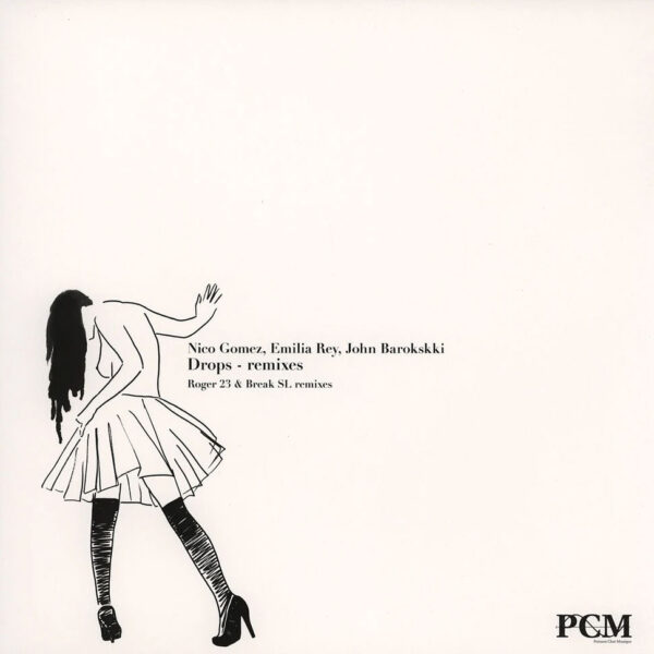 Nico Gomez Emilia Rey John Barokskki - Drops (Remixes) (Vinyl) Poisson Chat Musique – PCM04 Progressive House