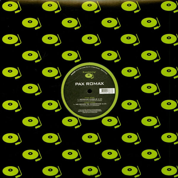 Pax Romax - Sending Angels (Vinyl) Italo-Disco Synth-pop Random Vinyl – RV2022008