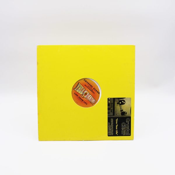 Crystal Clear feat. Alessandra - Live Your Life (Vinyl Second Hand) Vocal House Yellorange – YO-1011