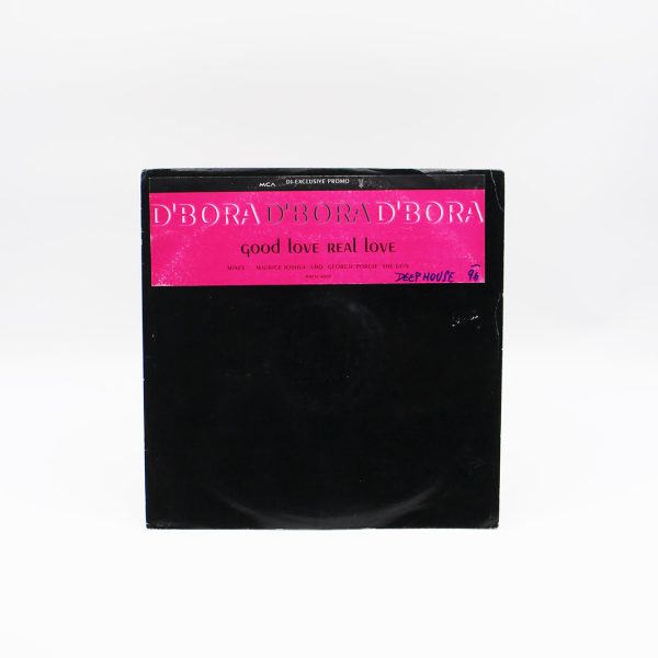D'Bora - Good Love Real Love (Promo) (Vinyl Second Hand) House Music Vocal House MCA Records – WMCST40023