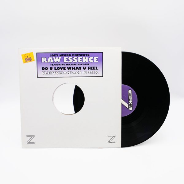 Joey Negro Presents Raw Essence feat. Maxine McClain – Do U Love What U Feel (Vinyl Second Hand) Disco House Z Records – ZEDD12047X