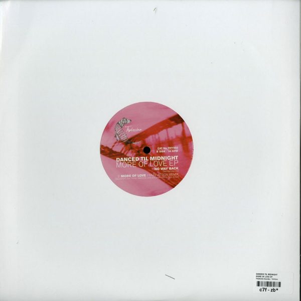 Danced Til Midnight - More Of Love EP (Vinyl) Nu-Disco Thylacine Sounds – THY002