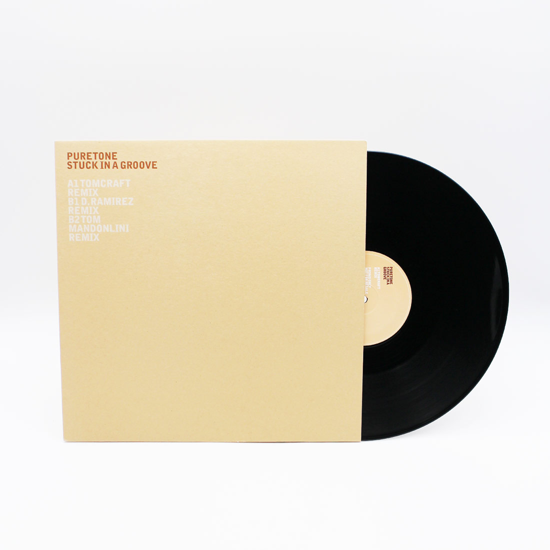 Puretone - Stuck In A Groove (Promo) Puretone - Stuck In A Groove (Promo) (Vinyl Second Hand) Progressive House Sine Dance – SAMPMS12824